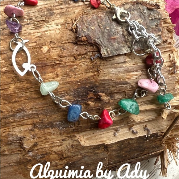 Alquimia Multicolor Gemstone Bracelet - Picture 1 of 1
